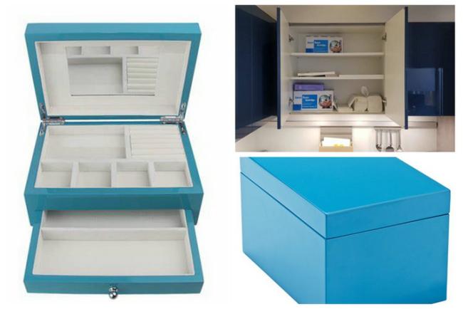 1.3mm 1.5mm Blue Green Lacquered Solid Paperboard For Dresser Nightstand Boxes 1.3mm 1.5mm Blue Green Lacquered Solid Paperboard For Dresser Nightstand Boxes