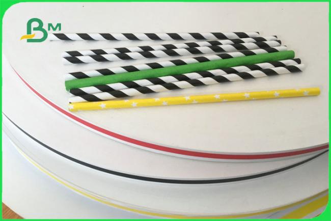 60gsm 120gsm Printable White Kraft Paper Used to Make Straw Tubes Size 15mm 60gsm 120gsm Printable White Kraft Paper Used to Make Straw Tubes Size 15mm