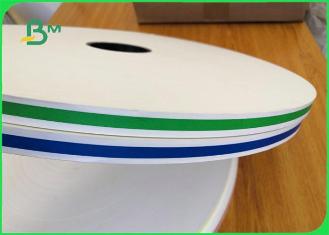 60gsm 120gsm Striped Kraft Paper Roll Food Safe Ink 14MM 15MM Slitting 60gsm 120gsm Striped Kraft Paper Roll Food Safe Ink 14MM 15MM Slitting