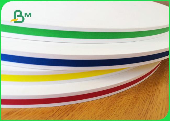 60gsm 120gsm Striped Kraft Paper Roll Food Safe Ink 14MM 15MM Slitting 60gsm 120gsm Striped Kraft Paper Roll Food Safe Ink 14MM 15MM Slitting
