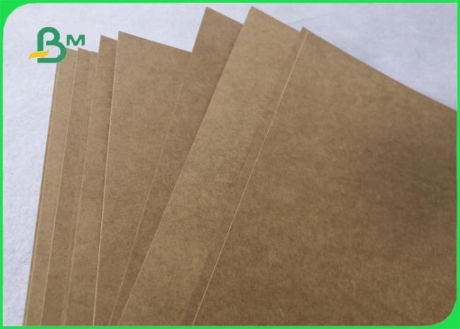 Moisture Proof Eco Brown Kraft Paper For Fast Food Packaging 300gsm 350gsm Moisture Proof Eco Brown Kraft Paper For Fast Food Packaging 300gsm 350gsm