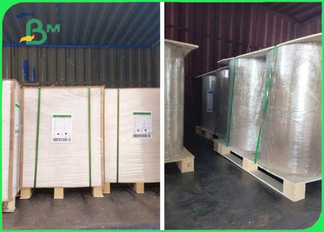 Good Stiffness 140gsm 170gsm Coated White Top & Uncoated Liner Paper For Cartons Good Stiffness 140gsm 170gsm Coated White Top & Uncoated Liner Paper For Cartons