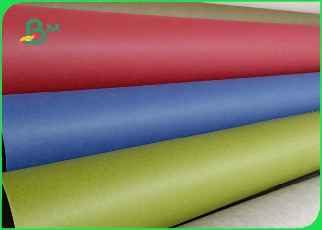 Zero pollution Fiber 0.5mm Colored washable kraft paper for fashion bags 01 www.bmpaper.com