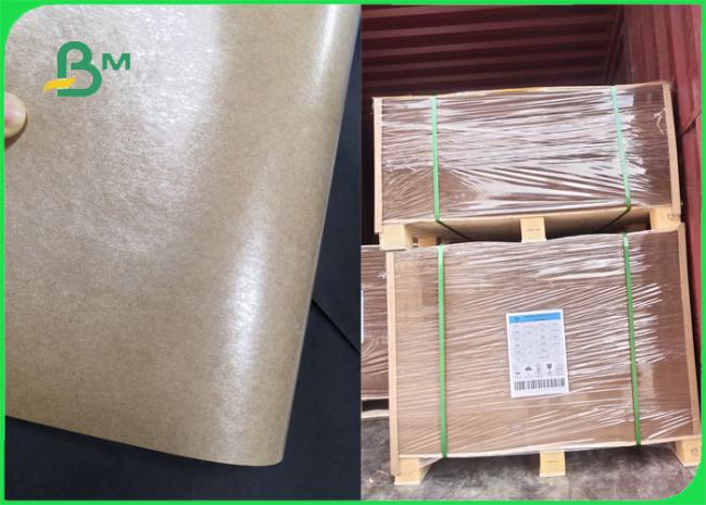 300gsm + 15g Glossy / Matte PE Coating Brown Kraft Paper For Food Trays 300gsm + 15g Glossy / Matte PE Coating Brown Kraft Paper For Food Trays