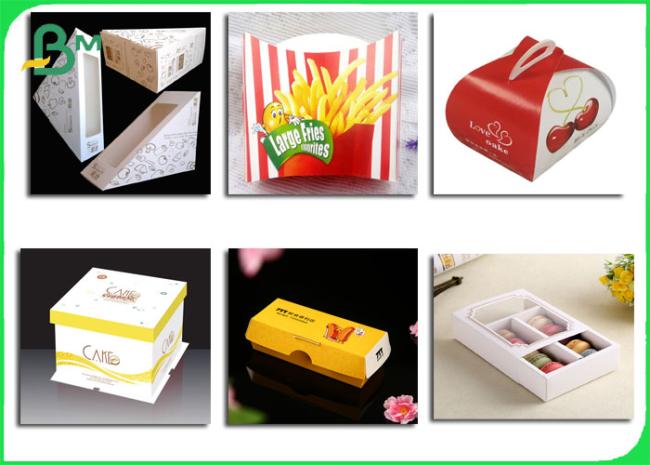 350gsm Take Out Food Container Paper Board FDA 15gr PE Sheet & Roll 350gsm Take Out Food Container Paper Board FDA 15gr PE Sheet & Roll