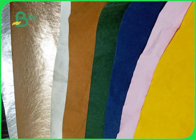Unbreakable Yellow pink Fiber washing kraft paper in roll size 150cm*110yard 01 http://www.bmpaper.com/supplier-212235-washable-kraft-paper
