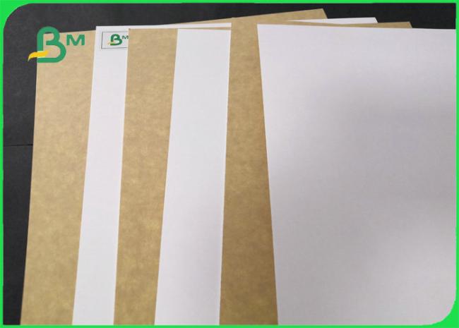 250gsm 325gsm White Clay Coated Kraft Back Paper For Food Wrapping 790 *1090mm 250gsm 325gsm White Clay Coated Kraft Back Paper For Food Wrapping 790 *1090mm
