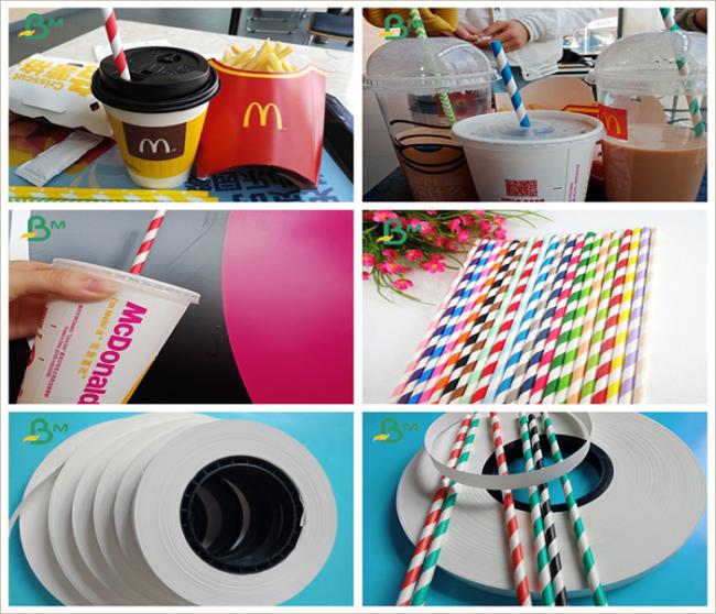 120g 60g 13.5 / 14 / 15mm Kraft Paper FDA & SGS For Paper Straws 120g 60g 13.5 / 14 / 15mm Kraft Paper FDA & SGS For Paper Straws