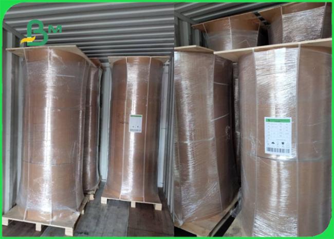 250gsm 300gsm 350gsm Brown Kraft Paper For Fast Food Package Good Stiffness 250gsm 300gsm 350gsm Brown Kraft Paper For Fast Food Package Good Stiffness