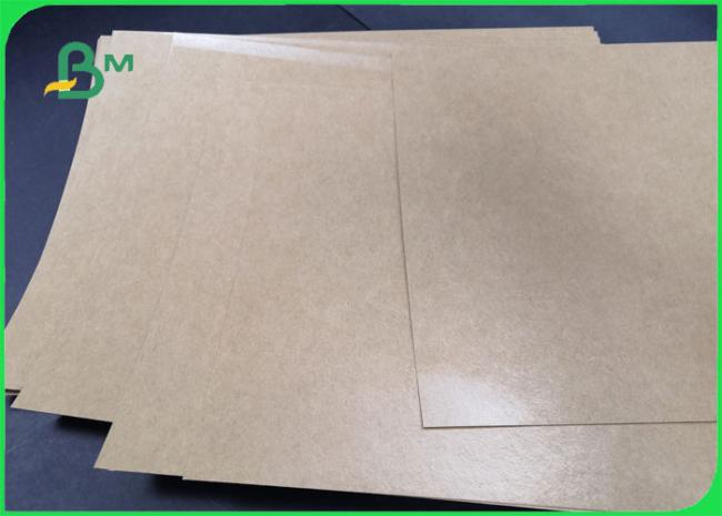 300gsm +15g Poly Coated Brown Kraft Paper For Food Wrapping Water Resistant 300gsm +15g Poly Coated Brown Kraft Paper For Food Wrapping Water Resistant