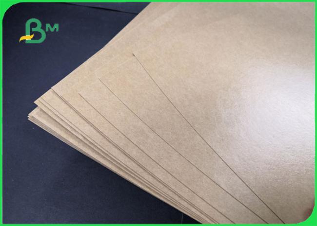 300gsm +15g Poly Coated Brown Kraft Paper For Food Wrapping Water Resistant 300gsm +15g Poly Coated Brown Kraft Paper For Food Wrapping Water Resistant