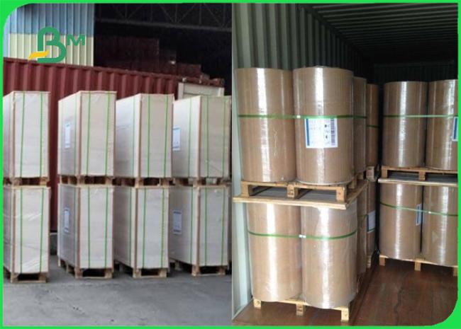 100% Virgin Food Brown Kraft PE Coated 750 / 800 / 900 Rolls OEM Services 100% Virgin Food Brown Kraft PE Coated 750 / 800 / 900 Rolls OEM Services
