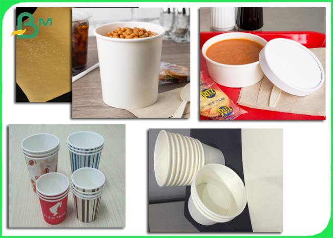 white base board for Disposable Ice cream paper cup PE Coated 210gsm + 15g PE white base board for Disposable Ice cream paper cup PE Coated 210gsm + 15g PE
