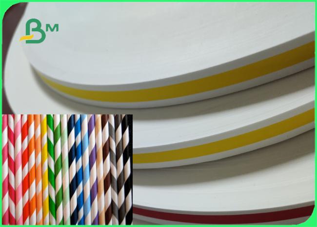 60gsm 120gsm Printed Food Grade Kraft Paper For Drinking Straws Waterproof