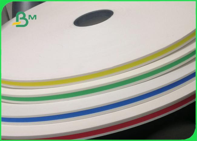 Biodegrable Striped Food Grade Kraft Paper for Drinking Straw 14MM 15MM Biodegrable Striped Food Grade Kraft Paper for Drinking Straw 14MM 15MM
