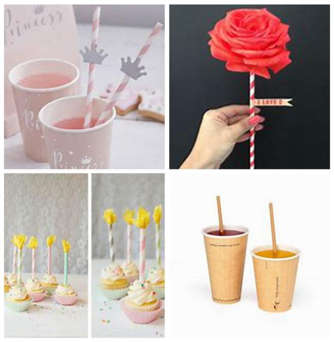 Biodegrable Striped Food Grade Kraft Paper for Drinking Straw 14MM 15MM Biodegrable Striped Food Grade Kraft Paper for Drinking Straw 14MM 15MM