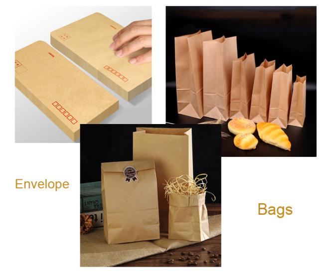 FSC 70gsm 80gsm Bamboo Pulp Brown Kraft Paper For Envelope Good Stiffness FSC 70gsm 80gsm Bamboo Pulp Brown Kraft Paper For Envelope Good Stiffness