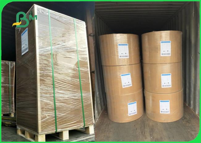 FSC 70gsm 80gsm Bamboo Pulp Brown Kraft Paper For Envelope Good Stiffness FSC 70gsm 80gsm Bamboo Pulp Brown Kraft Paper For Envelope Good Stiffness