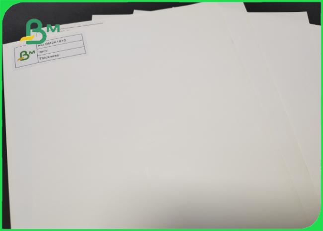 Environmental 120g - 240g White Woodfree Paper For Notebook Waterproof