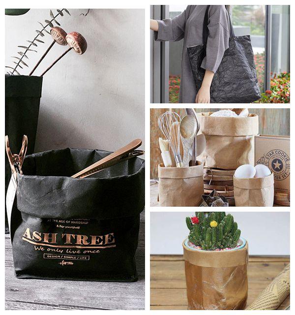 0.55mm 0.7mm Soft And Tear Resistance Washable kraft paper For Handbags