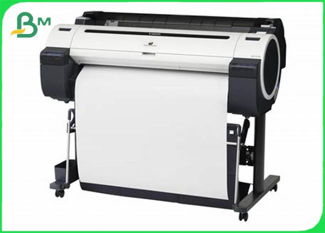 Inkjet 80GSM CAD Plotter Paper Roll For Garment Factory 620 / 914mm * 50/150m Inkjet 80GSM CAD Plotter Paper Roll For Garment Factory 620 / 914mm * 50/150m