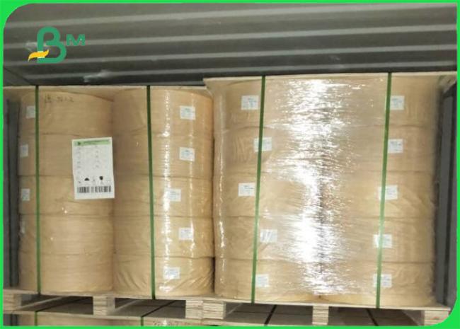 ISO9001 Printable Striped Food Grade Kraft Paper For Paper Straw 14mm 15mm ISO9001 Printable Striped Food Grade Kraft Paper For Paper Straw 14mm 15mm