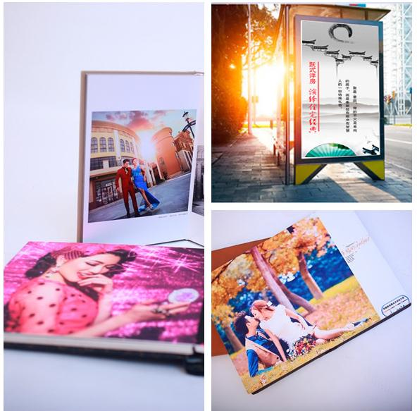 Seamless 240gsm 260gsm White Photography Paper For Advertisement Instant Dry
