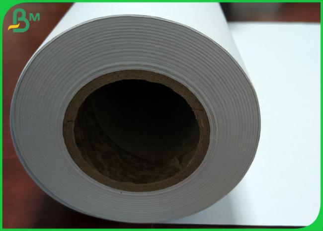 Eco - Friendly 100m 150m High Whiteness CAD Plotter Paper For Inkjet Printing Eco - Friendly 100m 150m High Whiteness CAD Plotter Paper For Inkjet Printing
