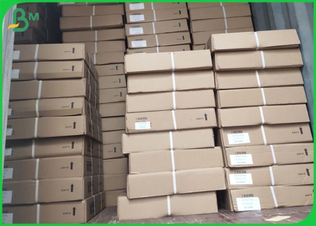 Eco - Friendly 100m 150m High Whiteness CAD Plotter Paper For Inkjet Printing Eco - Friendly 100m 150m High Whiteness CAD Plotter Paper For Inkjet Printing