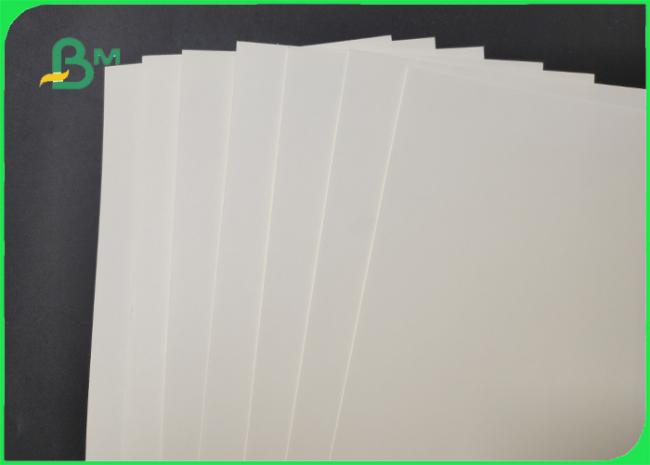 Wood Pulp 170gsm + 15g PE Cupstock Based Paper For Restaurant High Brightness