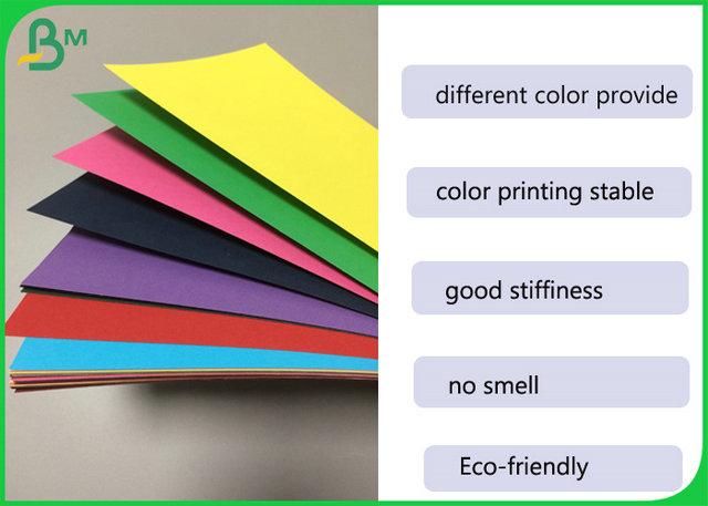 Uncoated Recycled Material Colored Bristol Paper 220gsm 230gsm With 787mm 889mm Size Uncoated Recycled Material Colored Bristol Paper 220gsm 230gsm With 787mm 889mm Size
