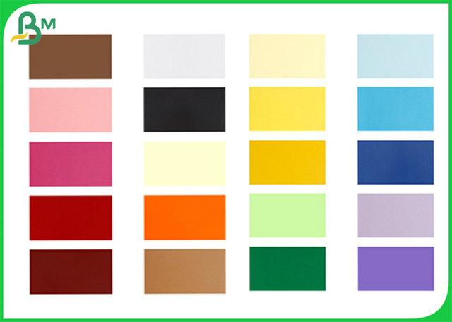 Uncoated Recycled Material Colored Bristol Paper 220gsm 230gsm With 787mm 889mm Size Uncoated Recycled Material Colored Bristol Paper 220gsm 230gsm With 787mm 889mm Size