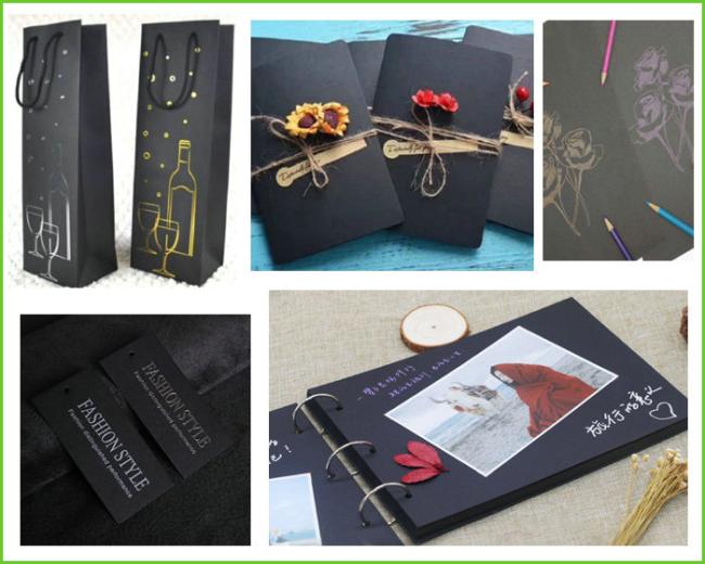 80gsm ~ 500gsm Black Core Paper For Playing Card Good Stiffness 70 x 100cm 80gsm ~ 500gsm Black Core Paper For Playing Card Good Stiffness 70 x 100cm