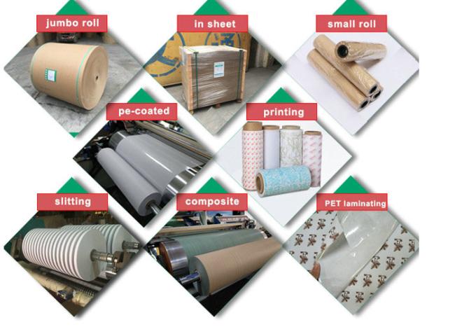 High Bulk White Coated Unbleached Kraft Cardboard Sheets For Food Grade Wrapping Box High Bulk White Coated Unbleached Kraft Cardboard Sheets For Food Grade Wrapping Box