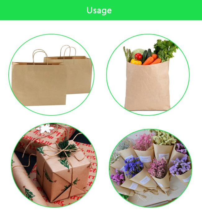 50gsm - 120gsm Uncoated Kraft Paper Durable Recyclable Handbags Material Paper Rolls 50gsm - 120gsm Uncoated Kraft Paper Durable Recyclable Handbags Material Paper Rolls