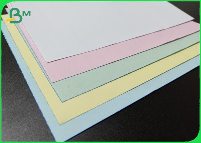 Colorful 48g 50g NCR Carbonless Copy Paper For Office Printing Paper Colorful 48g 50g NCR Carbonless Copy Paper For Office Printing Paper