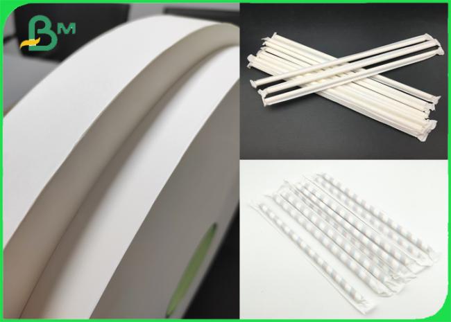 Food Grade White Paper 28gsm For Individually Wrapping Paper Straws Food Grade White Paper 28gsm For Individually Wrapping Paper Straws