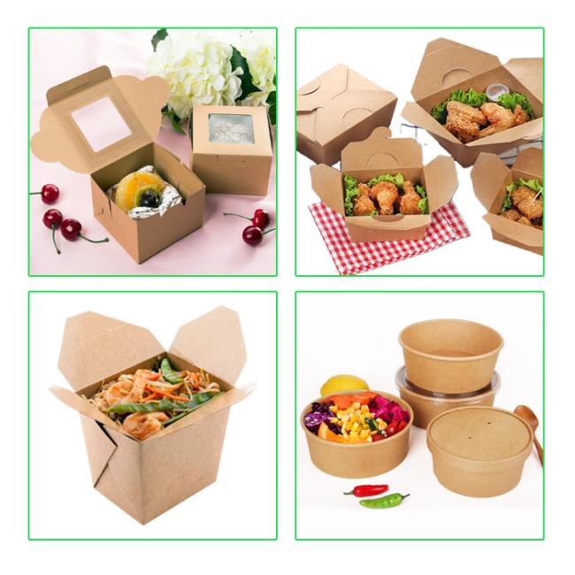 Tear Resistant Greaseproof 230g + 10g PE Coated Kraft Paper For Making Fried Food Boxes Tear Resistant Greaseproof 230g + 10g PE Coated Kraft Paper For Making Fried Food Boxes