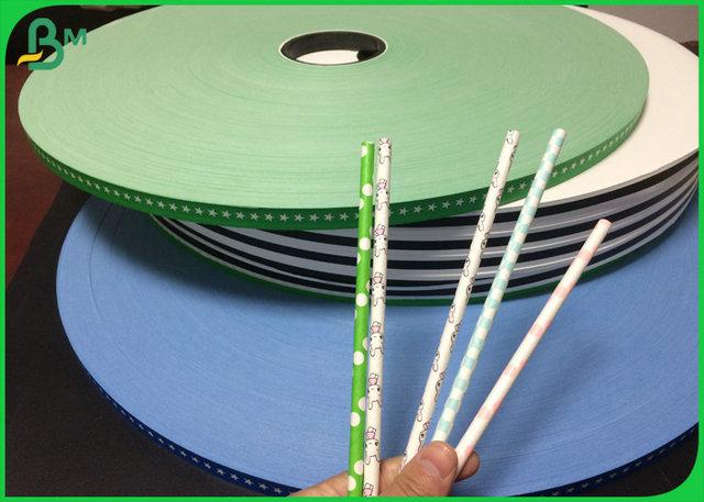 60 Gram Waterproof Printed Slits Paper For Paper Straws Making 60 Gram Waterproof Printed Slits Paper For Paper Straws Making