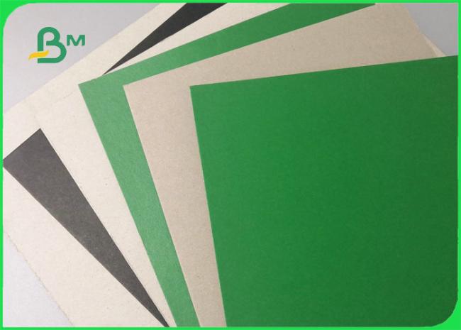 900gsm 1200gsm Bookbinding Board with 1 Side Black / Green Hard Stiffness 900gsm 1200gsm Bookbinding Board with 1 Side Black / Green Hard Stiffness
