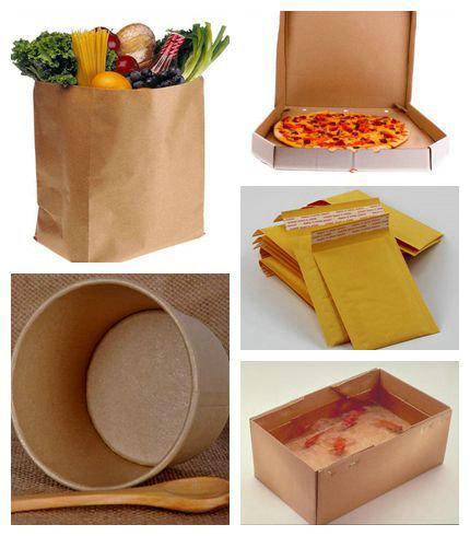 787mm 250g Brown Kraft Paper With 15g PE Coated For Pizza Box Oilproof 787mm 250g Brown Kraft Paper With 15g PE Coated For Pizza Box Oilproof