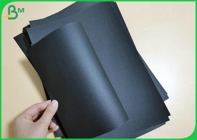 Jumbo roll Coated 110g To 350g Double sides full Black Craft Paper board Jumbo roll Coated 110g To 350g Double sides full Black Craft Paper board