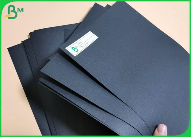 Jumbo roll Coated 110g To 350g Double sides full Black Craft Paper board Jumbo roll Coated 110g To 350g Double sides full Black Craft Paper board