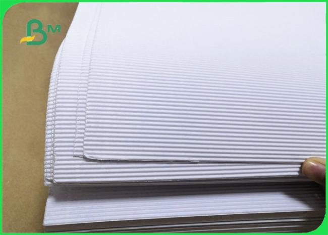 White Corrugated Cardboard For Cosmetic Box lining F Flute 36 x 48 inches White Corrugated Cardboard For Cosmetic Box lining F Flute 36 x 48 inches