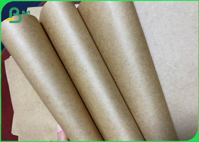 70gsm 80gsm 600mm * 270m Pure Kraft Paper Roll For Gift wrapping Durable 70gsm 80gsm 600mm * 270m Pure Kraft Paper Roll For Gift wrapping Durable