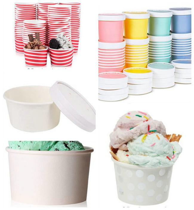 250gsm Printable PE Coated Food Grade Paper For Ice Cream Cups and Lids 250gsm Printable PE Coated Food Grade Paper For Ice Cream Cups and Lids
