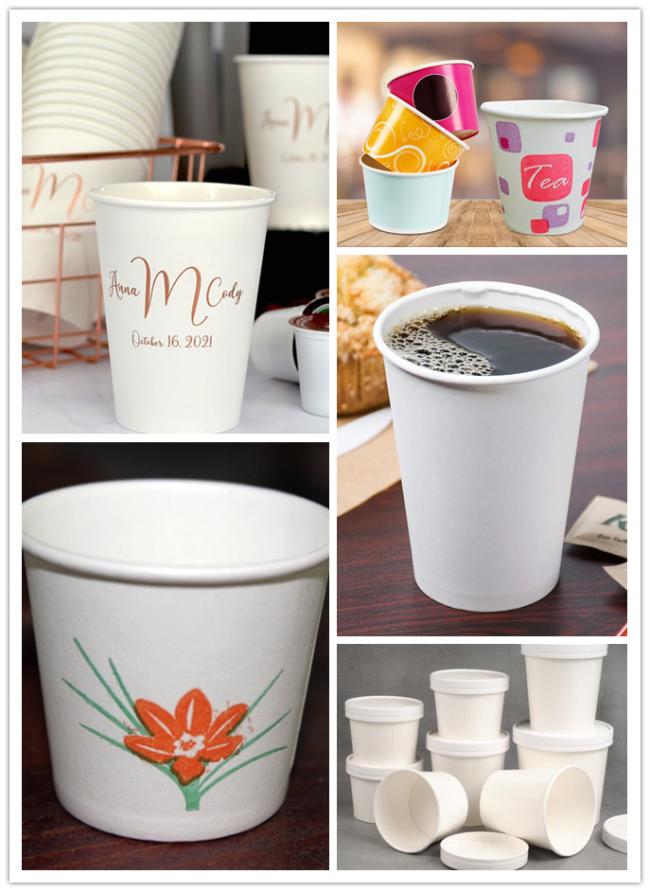 Food grade PE One side coated cupstock paper 210g paper 10g PE Food grade PE One side coated cupstock paper 210g paper 10g PE