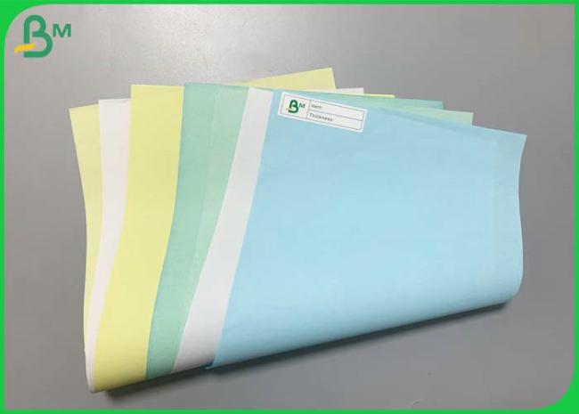 50g White blue Pink 3 Part Carbonless Paper For Making Invoice Pad 50g White blue Pink 3 Part Carbonless Paper For Making Invoice Pad