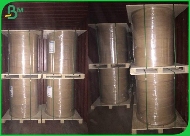 Manufacturer 300gsm Brown Kraft Paper PE Coated For Take Away Lunch Box Manufacturer 300gsm Brown Kraft Paper PE Coated For Take Away Lunch Box