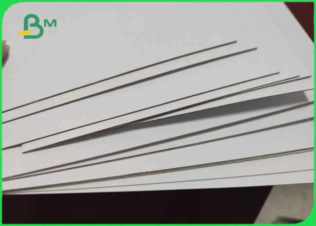 Uncoated white cardboard Uncoated white cardboard